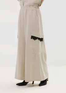 Spodnie Desert Lace Beżowe 