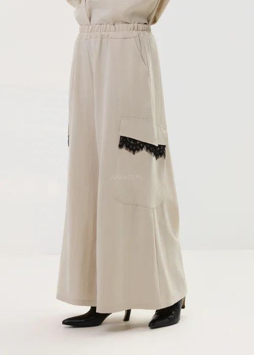 Spodnie Desert Lace Beżowe 