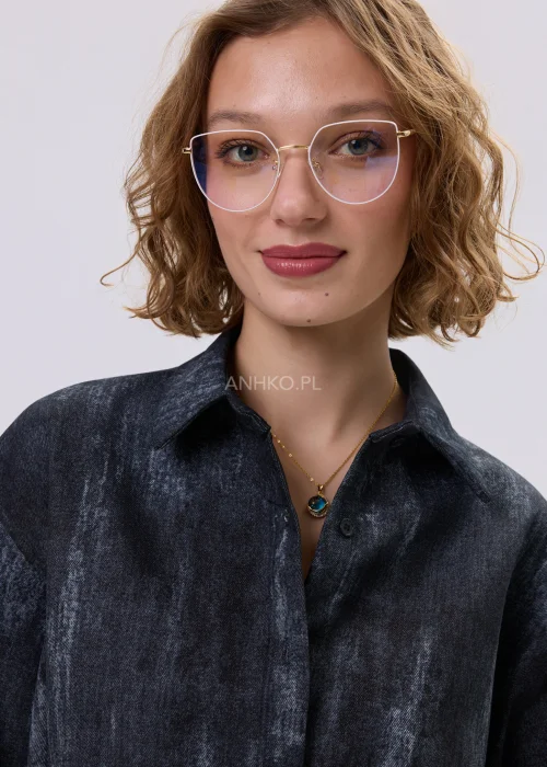 Okulary Kato 91211 C1 Złote 