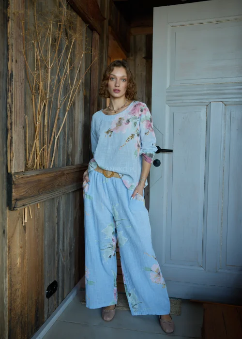 Spodnie  Bolinno Baby Blue 