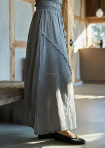 Spódnica Petal Flow Grafitowa 