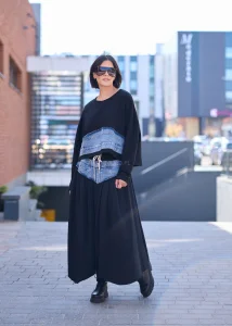 Spódnica Denim Wave Czarna 
