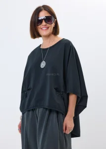 Bluzka Sharoll Shadow Czarna 