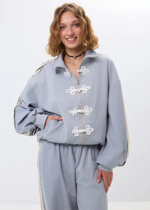 Bluza Urban Lace Rebel Szara 