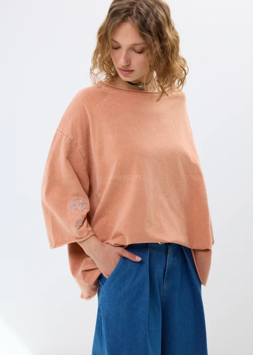 Bluzka Soft Tee Morelowa