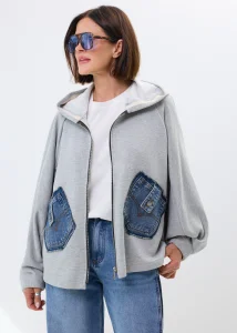 Bluza Denim Clash II Szara   