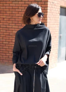  Bluzka Urban Drape Grafitowa