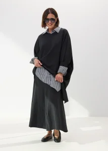 Bluzka Tee Czarna 