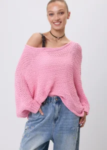Sweter Cover Candy Różowy 