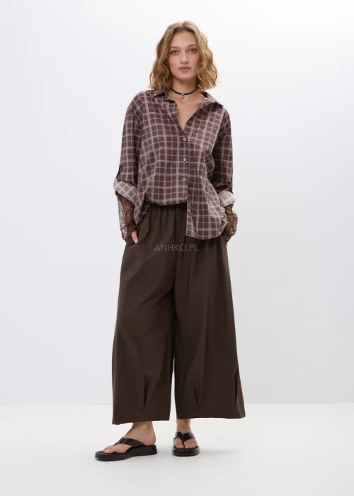 Spodnie Flow Pants Brązowe 