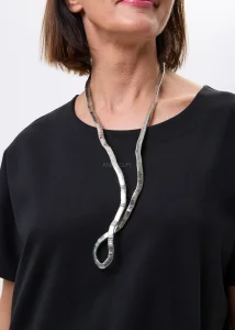 Naszyjnik Flexa Snake w Kolorze Srebrnym