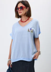 Bluzka Meadow Bloom Baby Blue 
