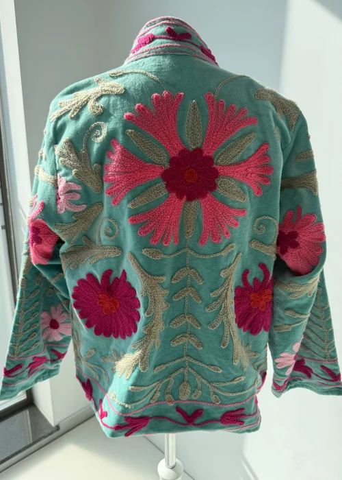 Welurowy Żakiet Boho Reversible Bloom NR.74