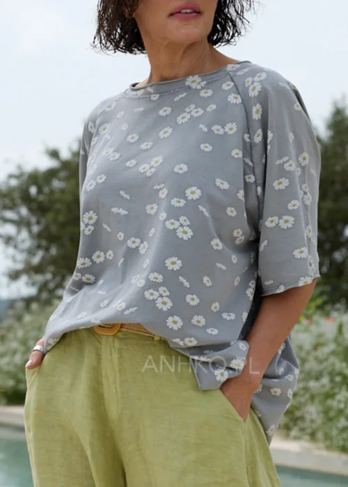 Bluzka Daisy Mood Szara PRE ORDER