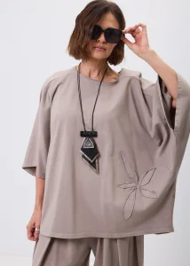 Bluzka Sand Bloom Taupe 