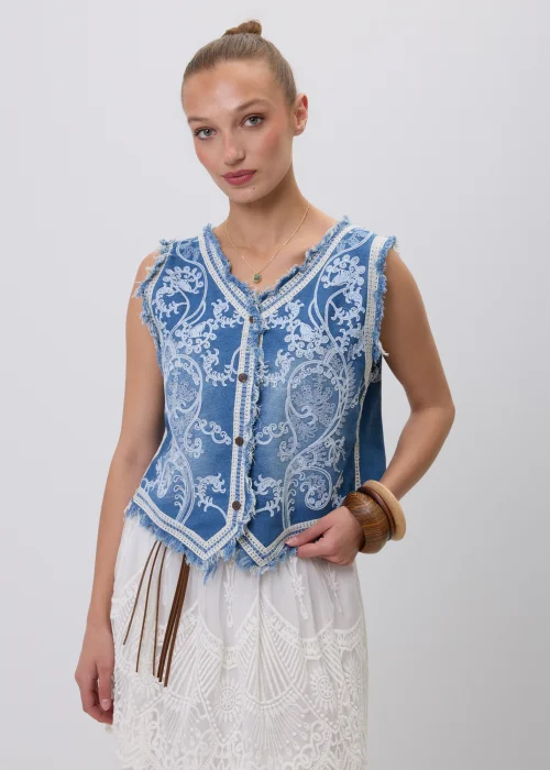 Kamizelka Weroina Denim 