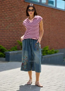 Spodenki Jeansowe Bauble Short Flores 