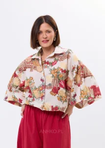 Koszula Garden Tapestry Flow Red Ecru 