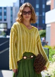 Sweter Lurevia Żółty 