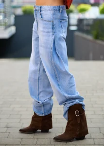 Buty Kowbojki Willy 7 Ciemnobrązowe