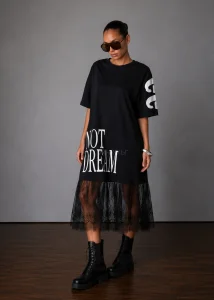 Sukienka Not Dream Czarna 