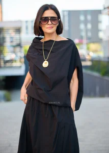 Bluzka Cow Flo Czarna 