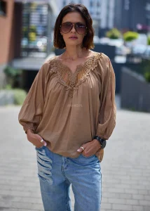 Bluzka Mireya Whisper Camel 