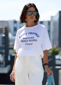 Bluzka Saint Tropez Biała 