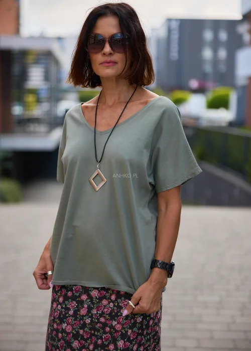 Bluzka Vel Ora Khaki 