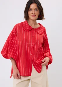 Koszula Rouge Frill Czerwona 