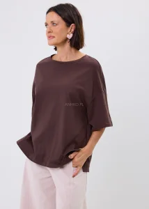 Bluzka Cocoa Ease Czekoladowy 