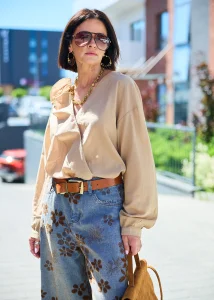 Bluzka Norolna Camel  