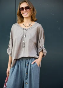 Bluzka Tar Vi Taupe 