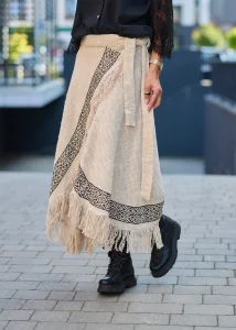Spódnica Nomadic Boho Beżowo-Czarna