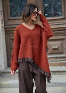 Sweter Isolde Solace Ceglany