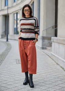 Sweter z Dodatkiem Alpaki Conola Czarny