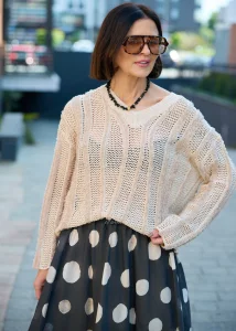 Sweter Lurevia Beżowy 