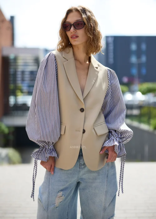 Marynarka Velsira Taupe 