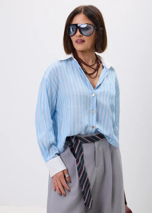 Koszula Lorien w paski Blue