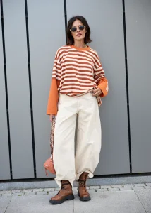 Jeansy Coral Drift Beżowe