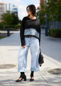 Spodnie Jeansowe Campino Jasny Denim 