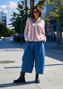 Jeansy Cullora Niebieski Denim 