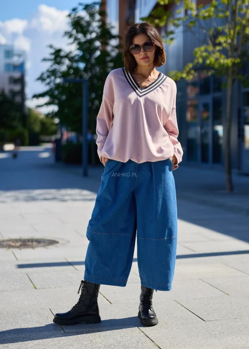 Jeansy Cullora Niebieski Denim 