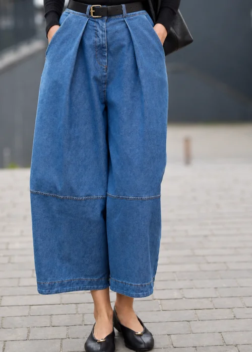 Jeansy Cullora Niebieski Denim 