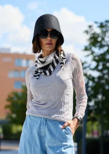 Bluzka Mia Szara 