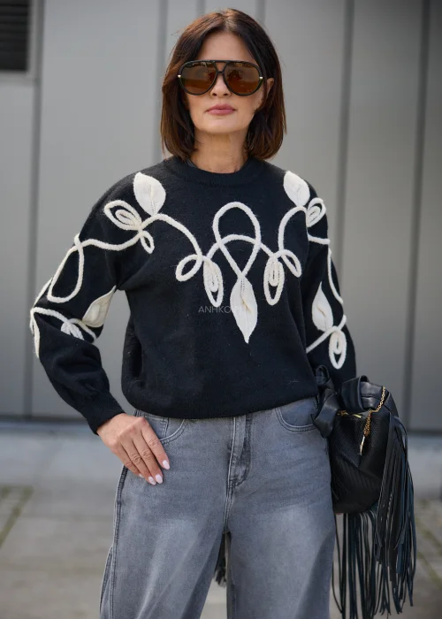 Sweter Aveline Czarny