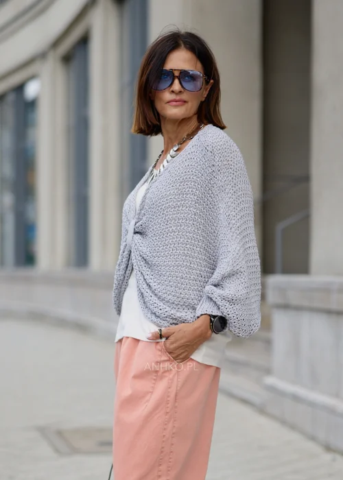 Sweter Cover Candy Jasnoszary