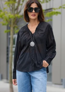 Bluzka Sorenola Mist Czarna 