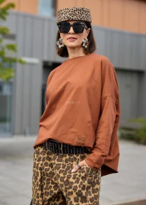 Bluza Nora Ceglana