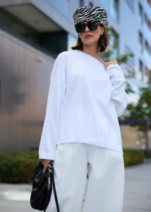 Bluzka Elvienne Soft Biała